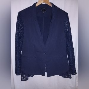 Lane Bryant Women's Blazer with Lace